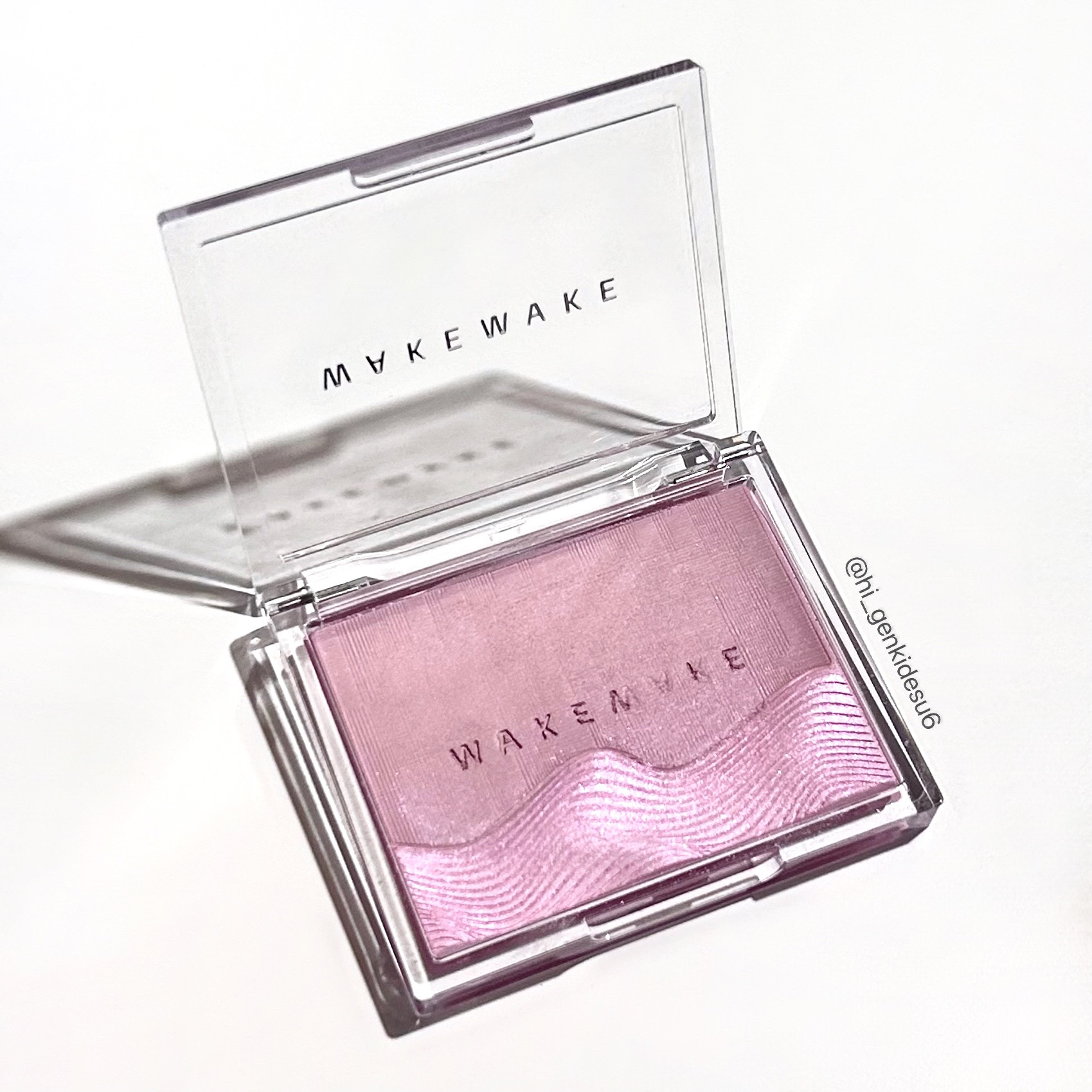 シアーレイヤリングデュアルブラッシャー/wakemake/パウダーチークを使ったクチコミ（1枚目）