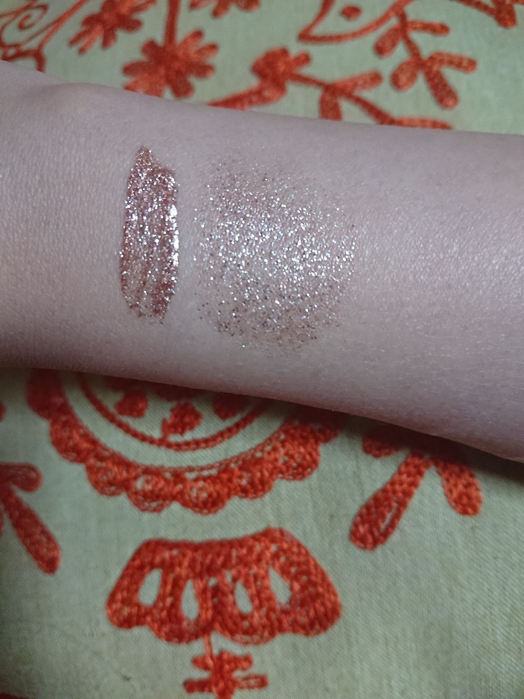 アイメタルグリッター/HOLIKA HOLIKA/グリッターを使ったクチコミ（1枚目）