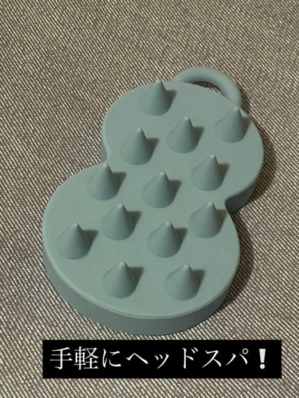 スパ やみつき 頭皮マッサージブラシ ソフト/エイトザタラソ/スカルプブラシを使ったクチコミ(1枚目)