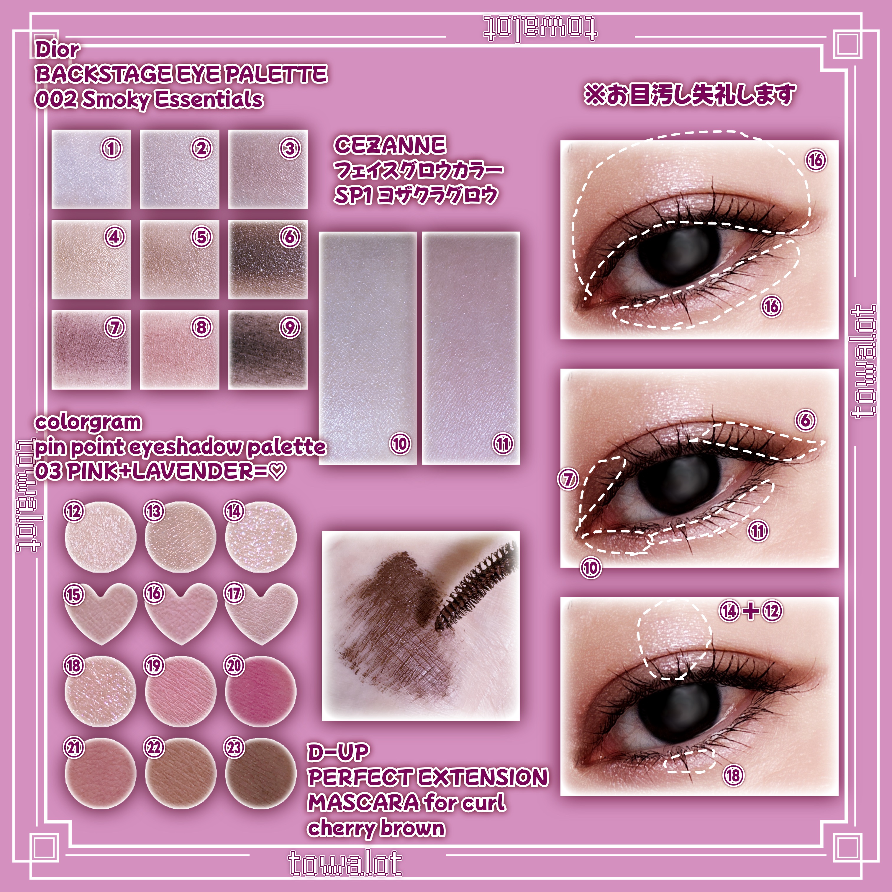 ディオール バックステージ アイ パレット/Dior/アイシャドウパレットを使ったクチコミ（2枚目）