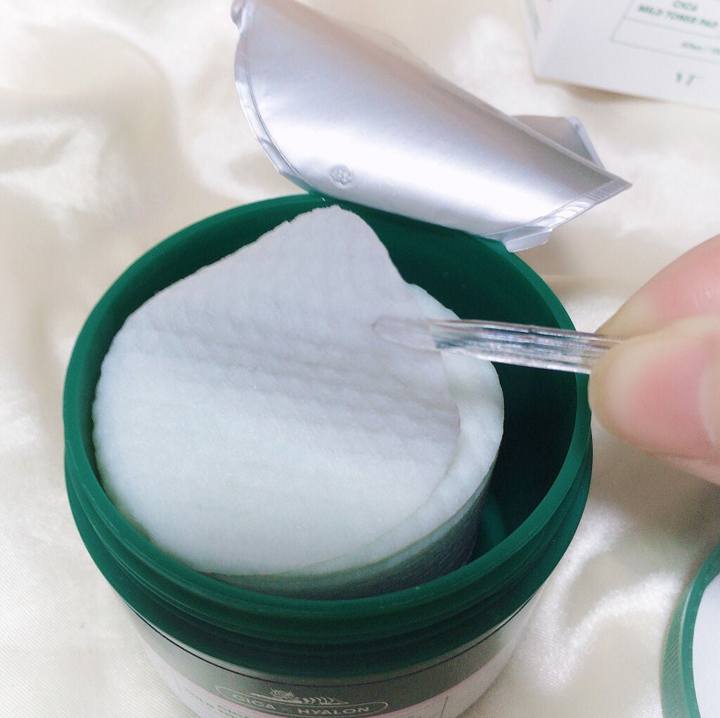 CICA マイルドトナーパッド/VT/トナーパッドを使ったクチコミ(2枚目)