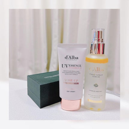 ウォータフルトーンアップサンクリーム/ダルバ/日焼け止めクリームを使ったクチコミ(1枚目)