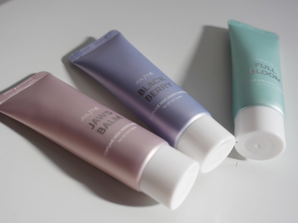 パフュームノンウォッシュヘアパック 04 ブラックベリー/JUL7ME/ヘアトリートメントを使ったクチコミ（1枚目）