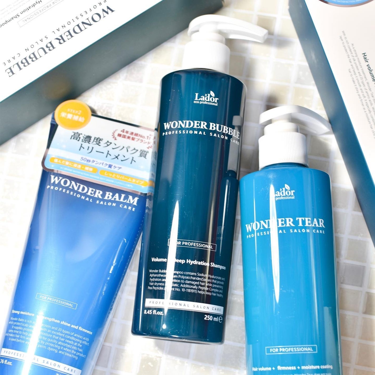 WONDER BALM/La'dor/洗い流すヘアトリートメントを使ったクチコミ(1枚目)