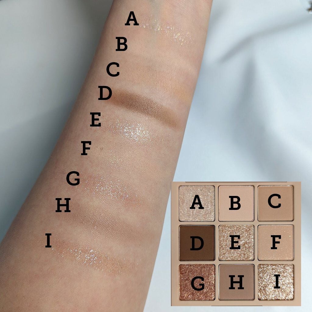 シャドウパレット/dasique/アイシャドウパレットを使ったクチコミ(2枚目)