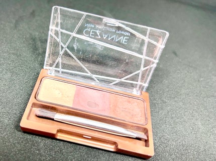 ノーズ&アイブロウパウダー/CEZANNE/パウダーアイブロウを使ったクチコミ(2枚目)