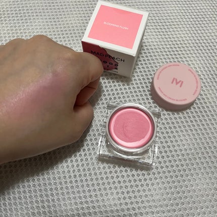 マッドピーチグロウフィットムードグロス/MAD PEACH/リップグロスを使ったクチコミ(4枚目)