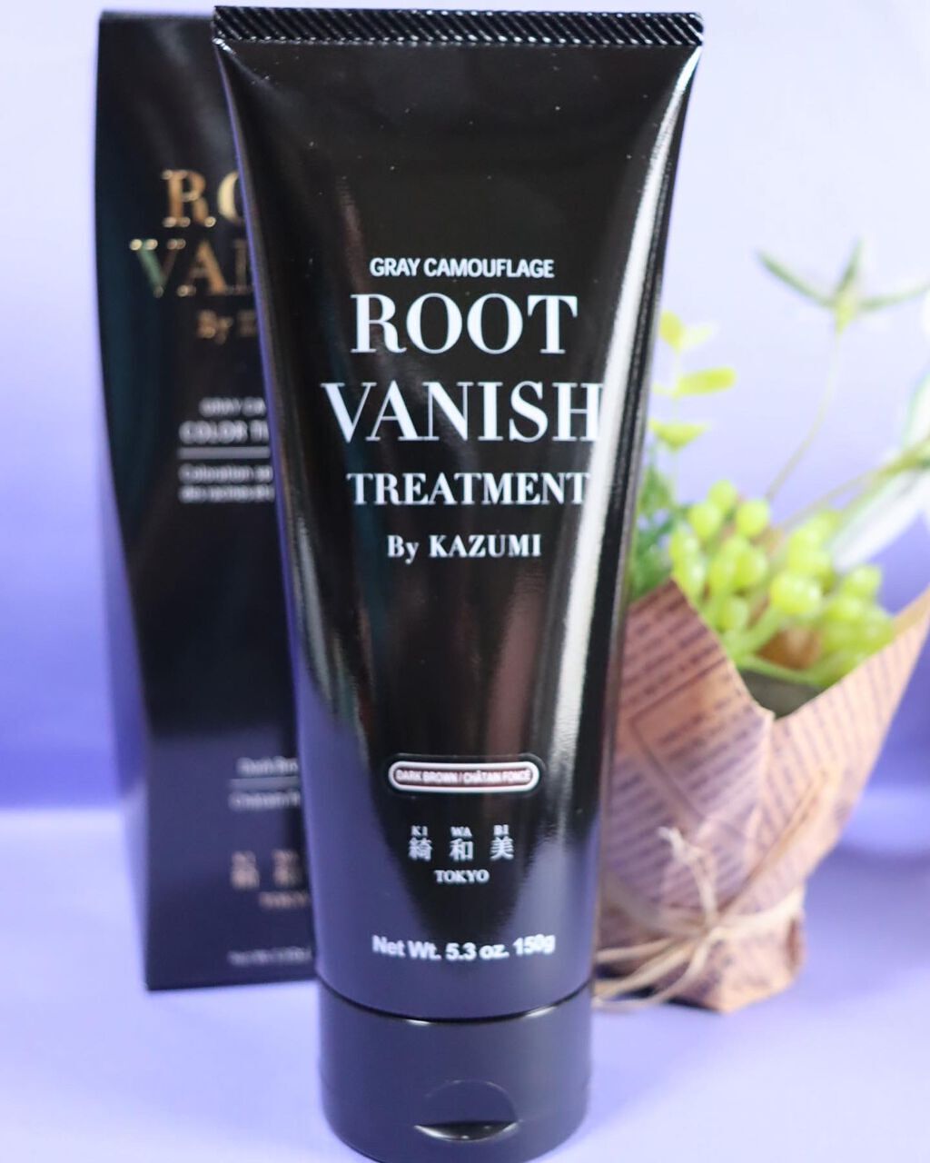 ROOT VANISH 白髪染めカラーシャンプー/ トリートメント/綺和美/市販シャンプーを使ったクチコミ（2枚目）