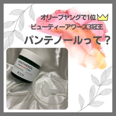 BIOHEAL BOH パンテノールシカブレミッシュクリームのクチコミ「【パンテノールってご存知ですか？🤔】
こんばんは♪
saerimです🐰
本日もご覧いただきあり.....」（1枚目）