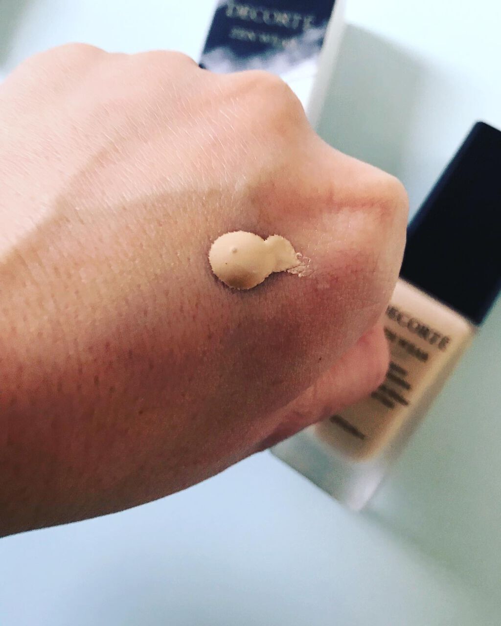 ゼン ウェア フルイド/DECORTÉ/リキッドファンデーションを使ったクチコミ(3枚目)