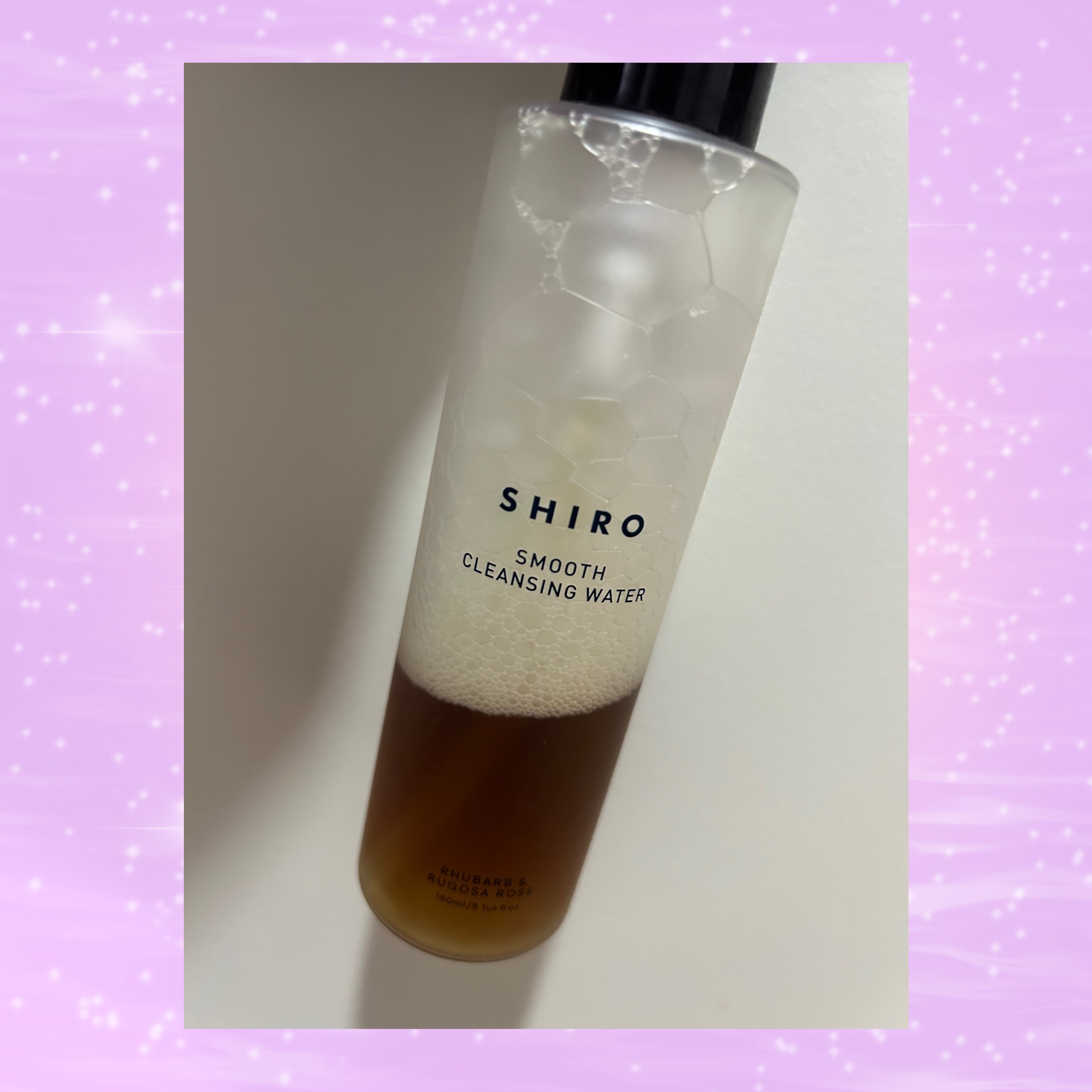 ルバーブハマナスクレンジングウォーター/SHIRO/クレンジングウォーターを使ったクチコミ（1枚目）