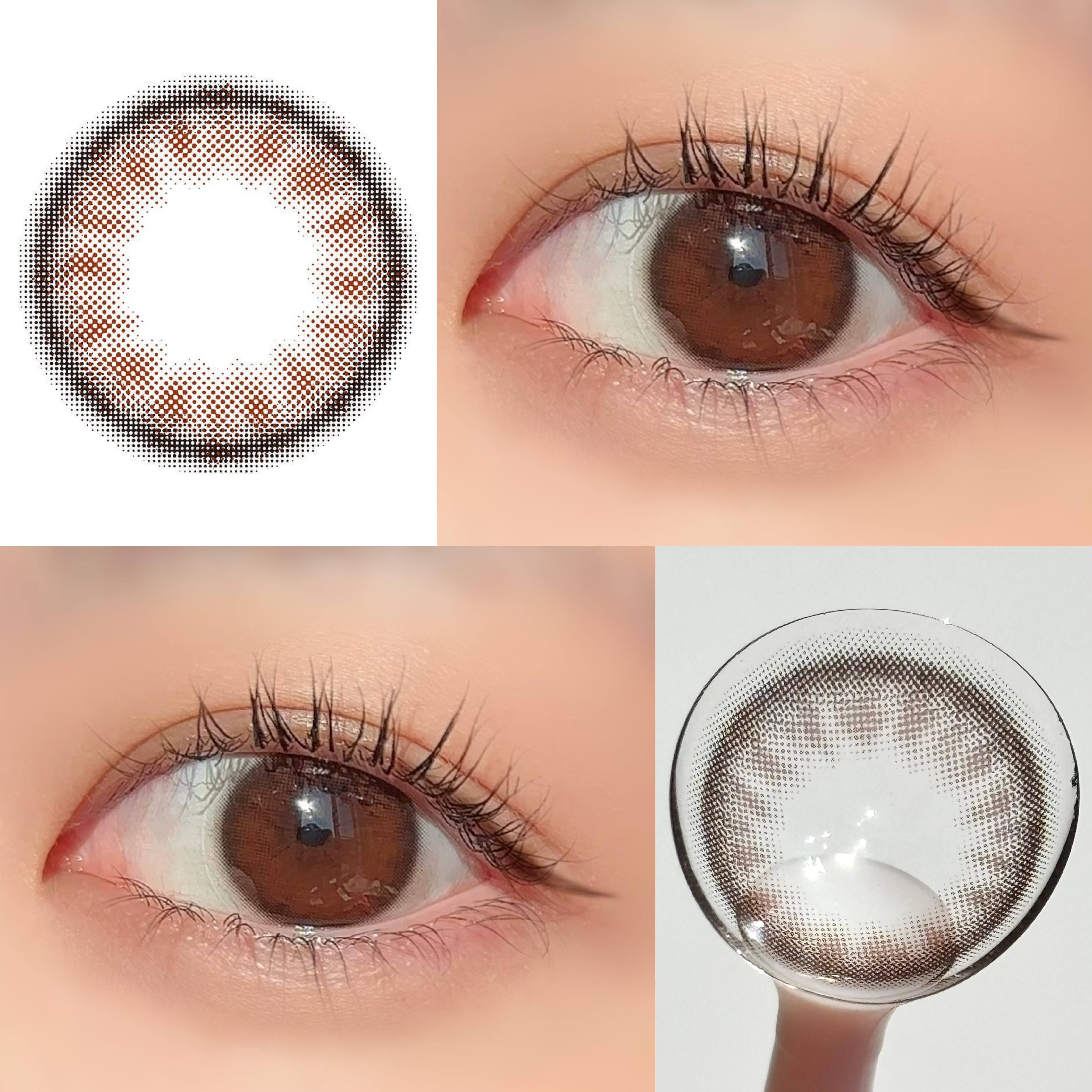 EDNA 1day あじさいラベンダー/EDNA/ワンデー（１DAY）カラコンを使ったクチコミ（2枚目）