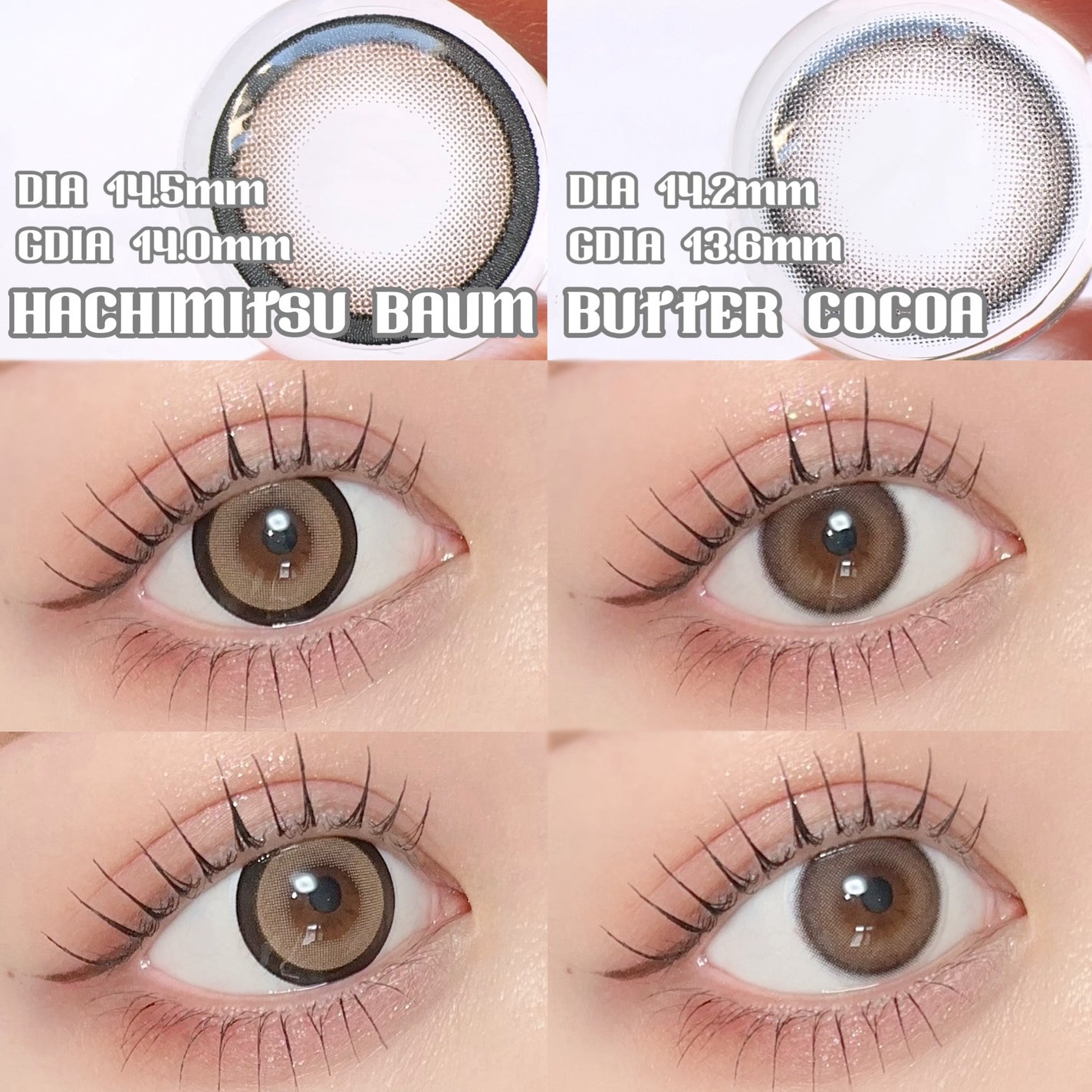 LARME MELTY SERIES(ラルムメルティシリーズ)/LARME/カラーコンタクトレンズを使ったクチコミ(3枚目)