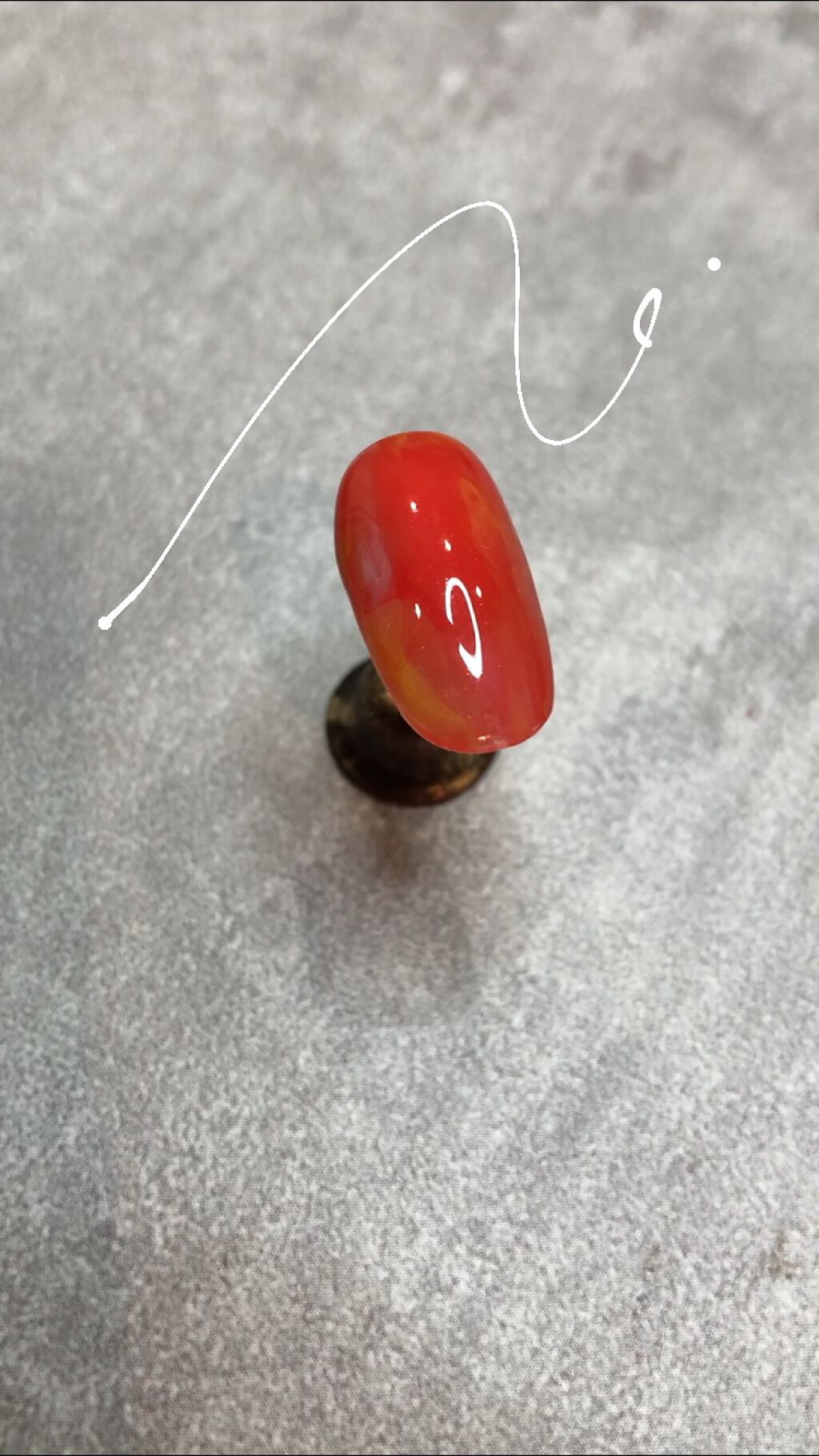 ジェルネイル(ライト対応)/セリア/ジェルネイルを使ったクチコミ(3枚目)