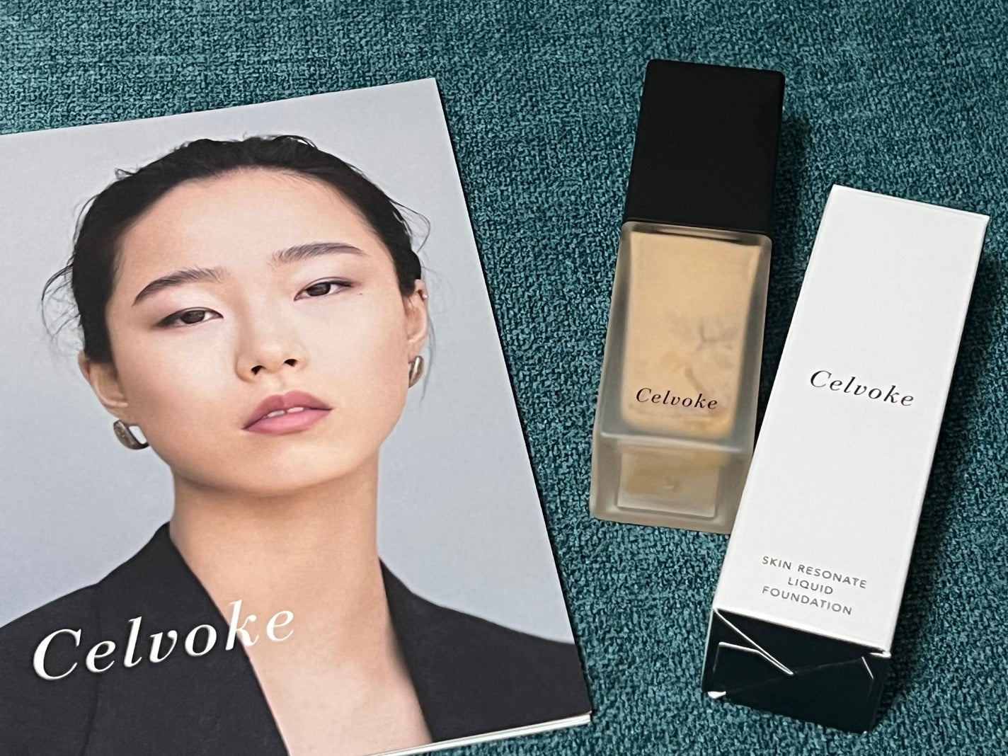 スキンレゾネート リキッドファンデーション/Celvoke/リキッドファンデーションを使ったクチコミ(1枚目)