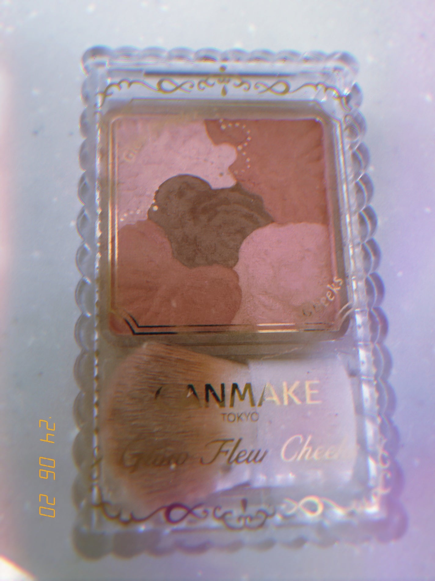 グロウフルールチークス(ブレンドタイプ)/キャンメイク/パウダーチークを使ったクチコミ(1枚目)