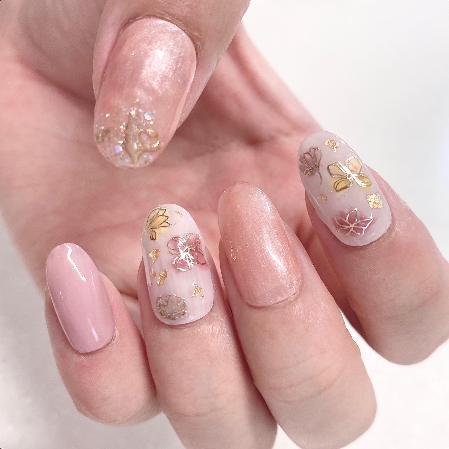 ジェルネイル（ライト対応）/セリア/ジェルネイルを使ったクチコミ（1枚目）