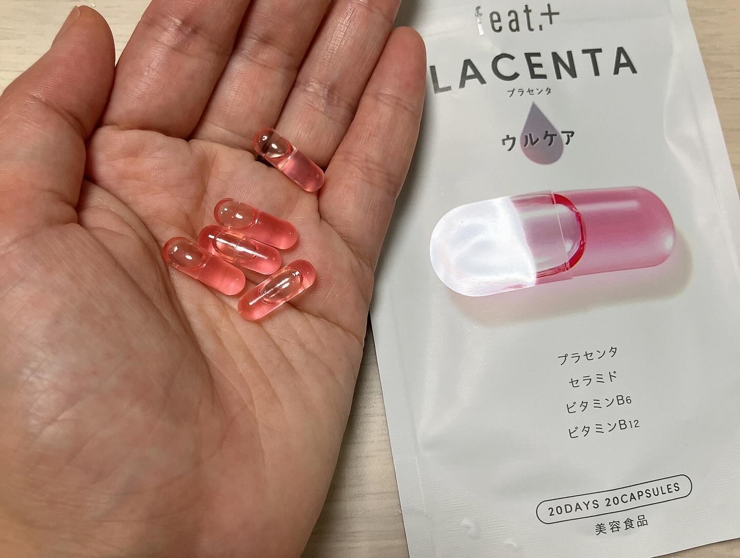 フィート+ PLACENTA ウルケア/Feat./美容サプリメントを使ったクチコミ（2枚目）