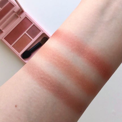 フーミー アイシャドウパレット/WHOMEE/アイシャドウパレットを使ったクチコミ(4枚目)