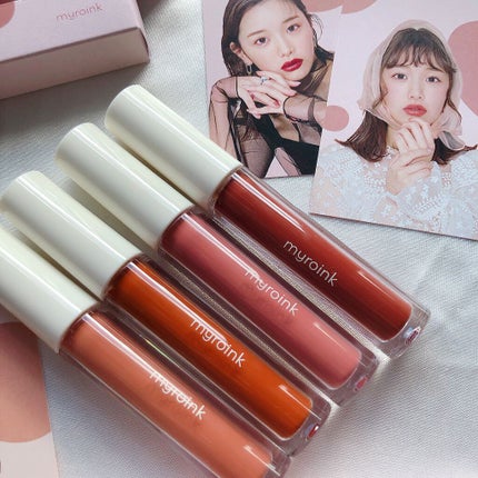 カラーフォーミーリップティント/myroink/リップティントを使ったクチコミ(4枚目)