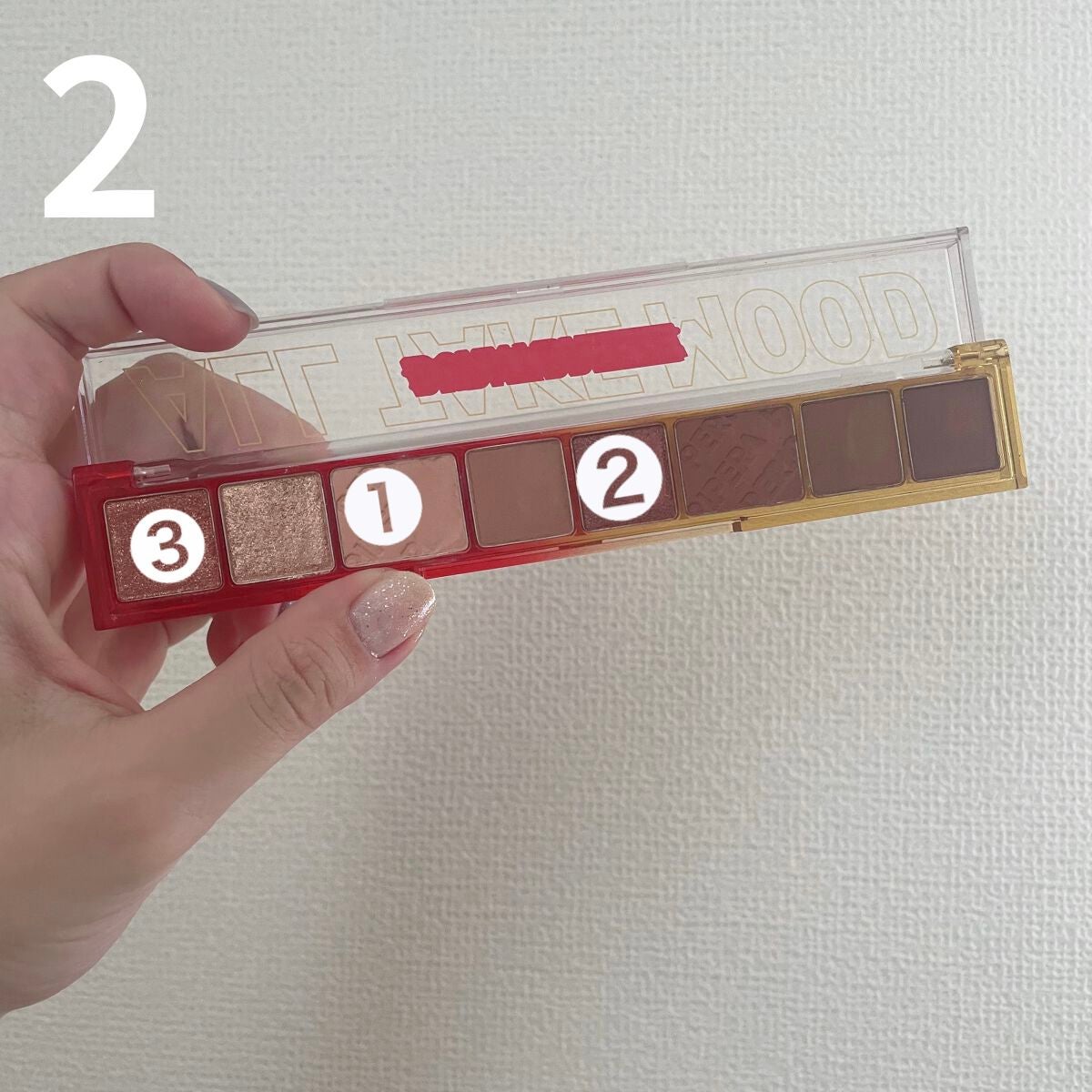 オール テイク ムード パレット(24AD)/PERIPERA/アイシャドウパレットを使ったクチコミ(6枚目)