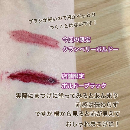 「塗るつけまつげ」自まつげ際立てタイプ/デジャヴュ/マスカラを使ったクチコミ(2枚目)