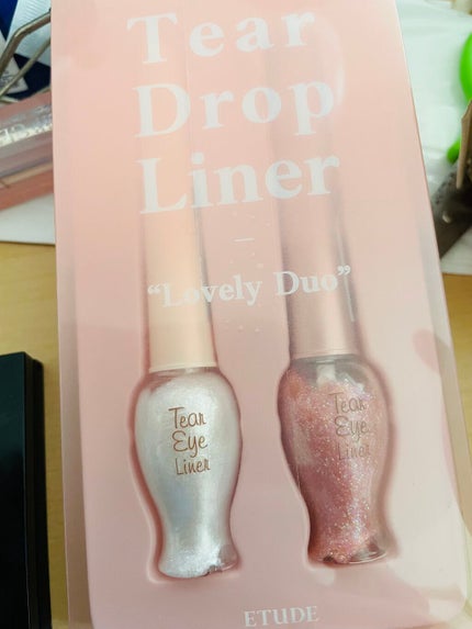 ティアー アイライナー WH901/ETUDE/リキッドアイライナーを使ったクチコミ(1枚目)