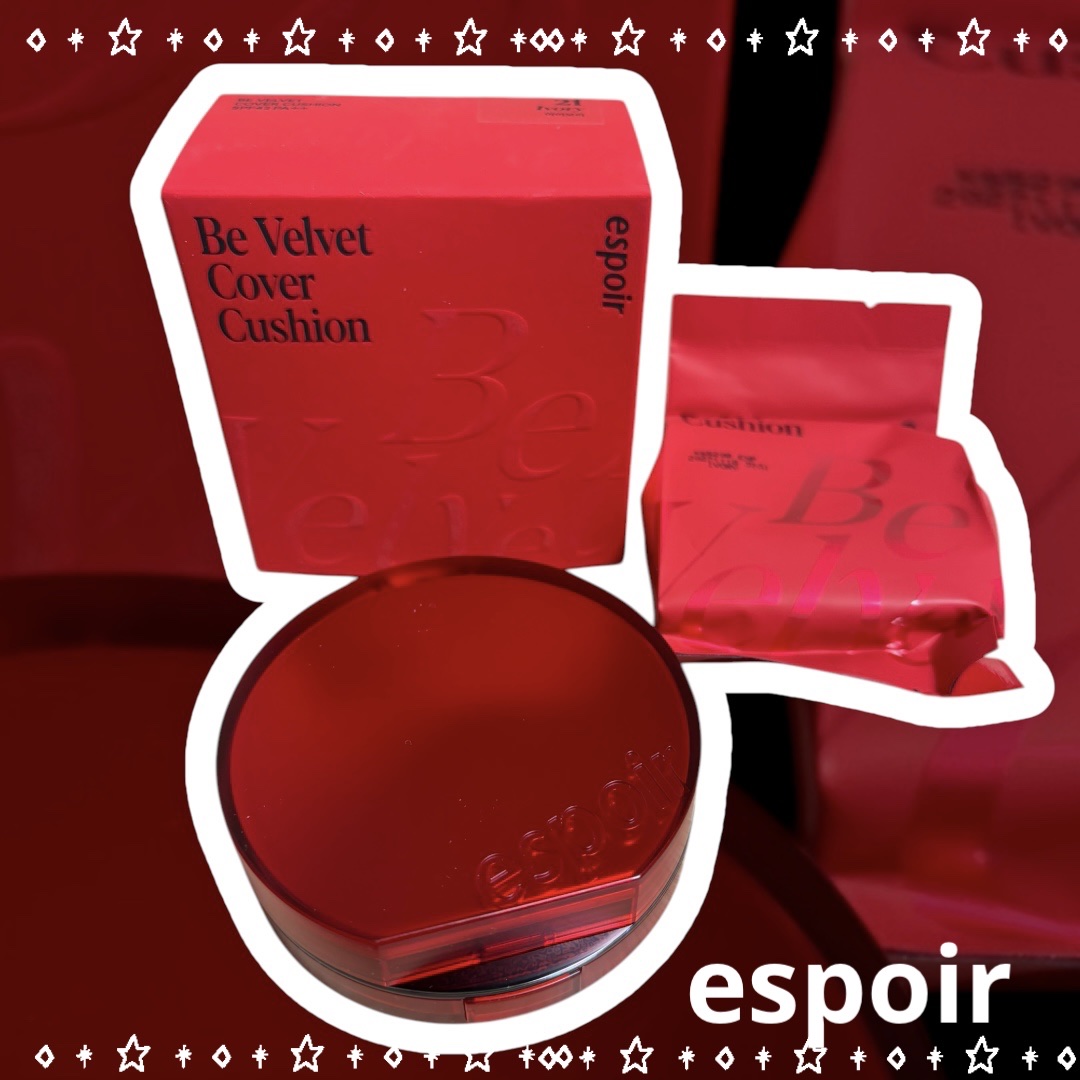 ビーベルベットカバークッション/espoir/クッションファンデーションを使ったクチコミ（1枚目）