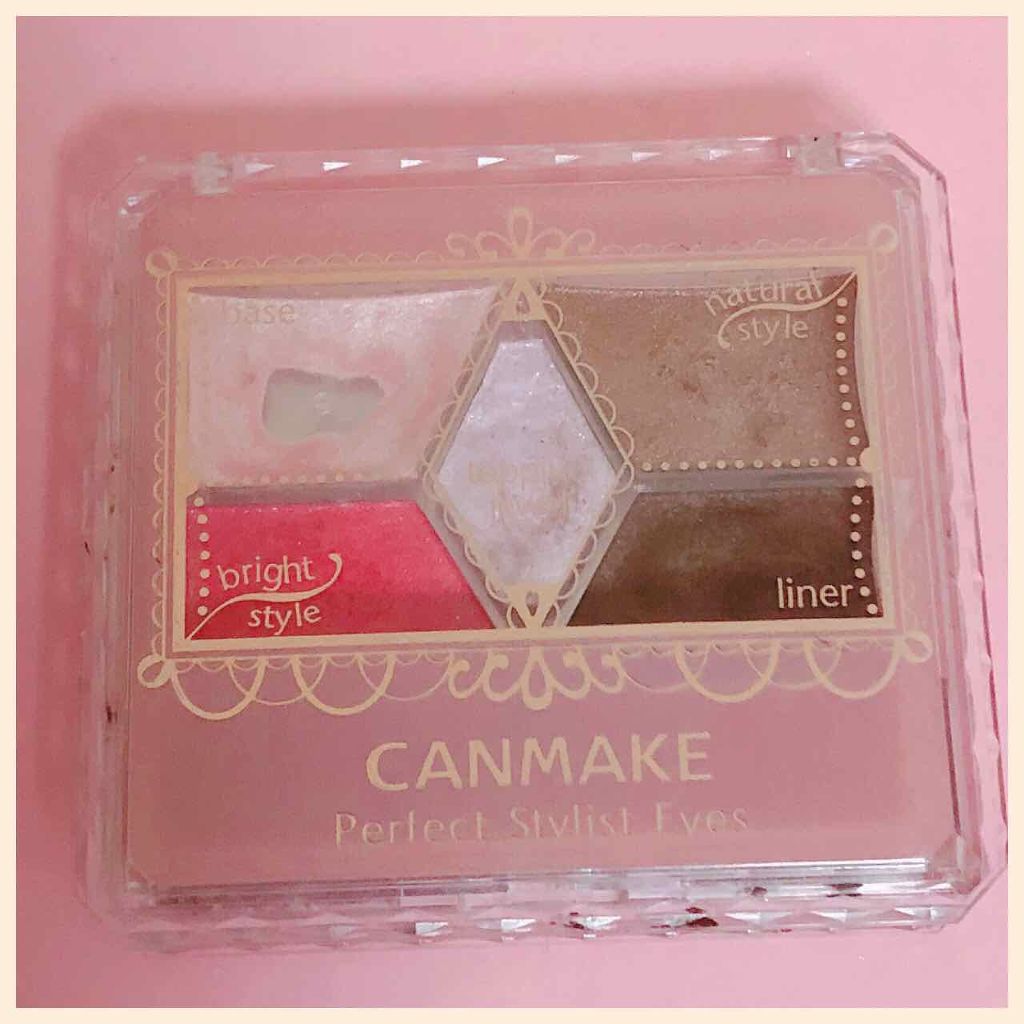 【旧品】パーフェクトスタイリストアイズ/キャンメイク/アイシャドウパレットを使ったクチコミ(1枚目)