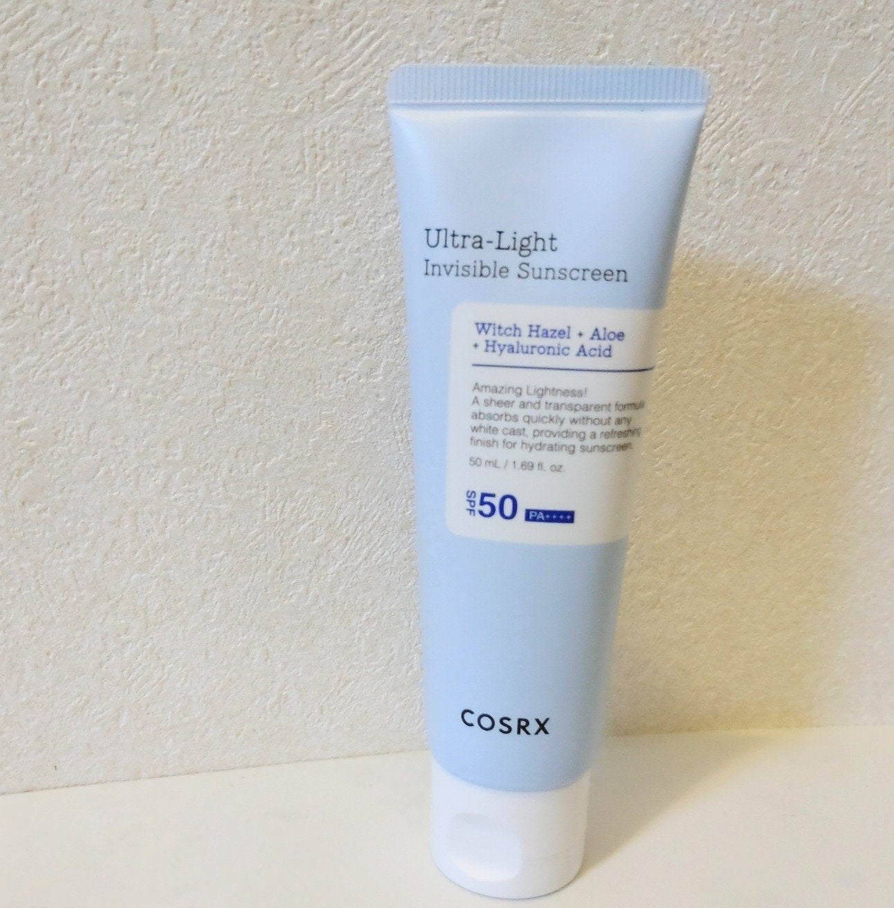 ウルトラライト透明UVクリーム/COSRX/日焼け止めクリームを使ったクチコミ(1枚目)