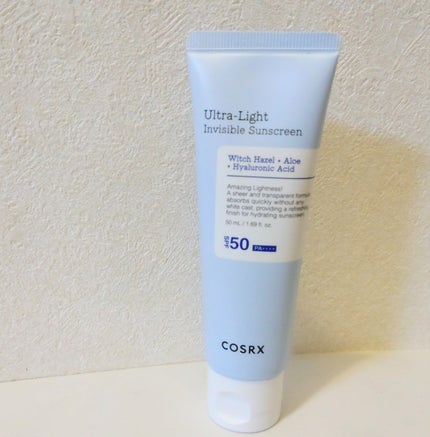 ウルトラライト透明UVクリーム/COSRX/日焼け止めクリームを使ったクチコミ(1枚目)