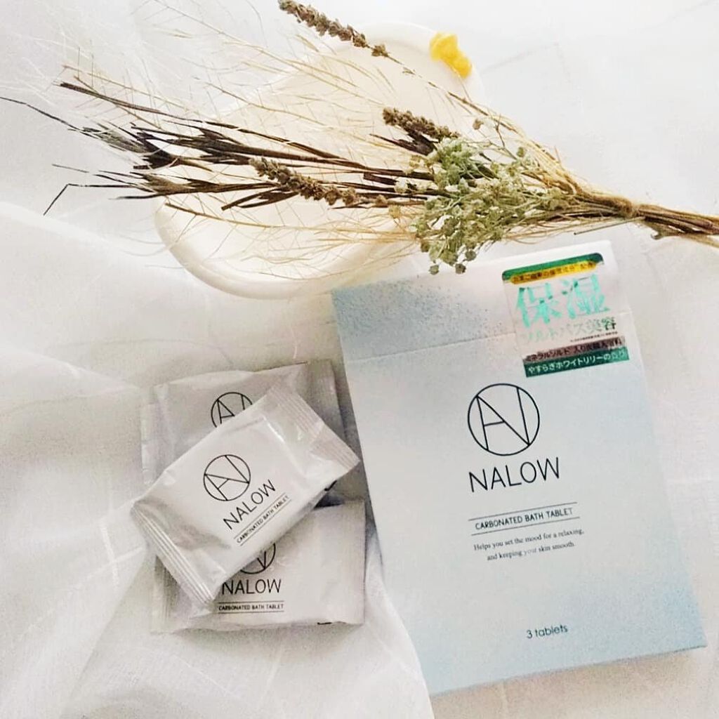 炭酸ソルト入浴料/NALOW/炭酸系入浴剤を使ったクチコミ（2枚目）