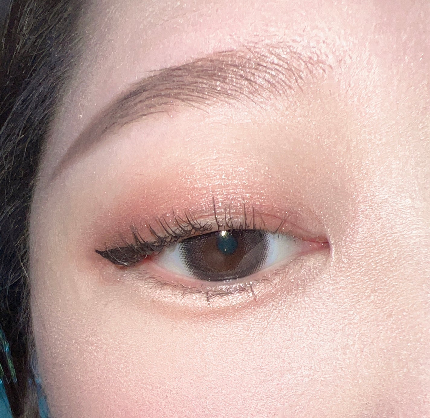 エバーカラーワンデーナチュラル モイストレーベルUV/エバーカラー/ワンデー(1DAY)カラコンを使ったクチコミ(3枚目)