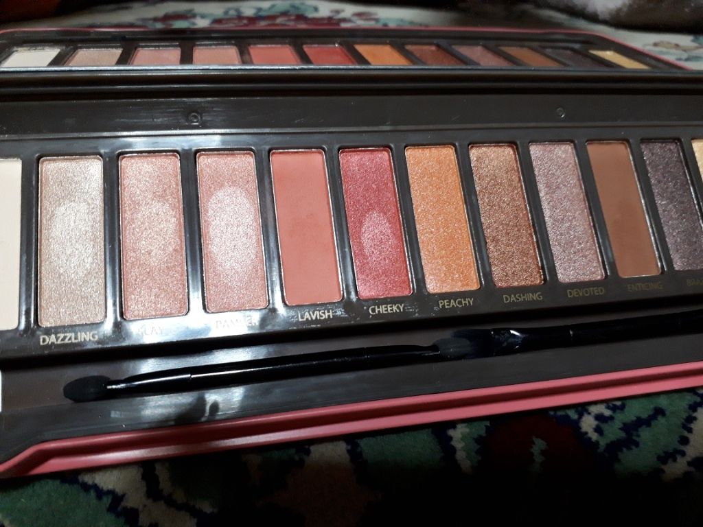 BYS EYESHADOW PALETTE PEACH/BYS/アイシャドウパレットを使ったクチコミ(2枚目)