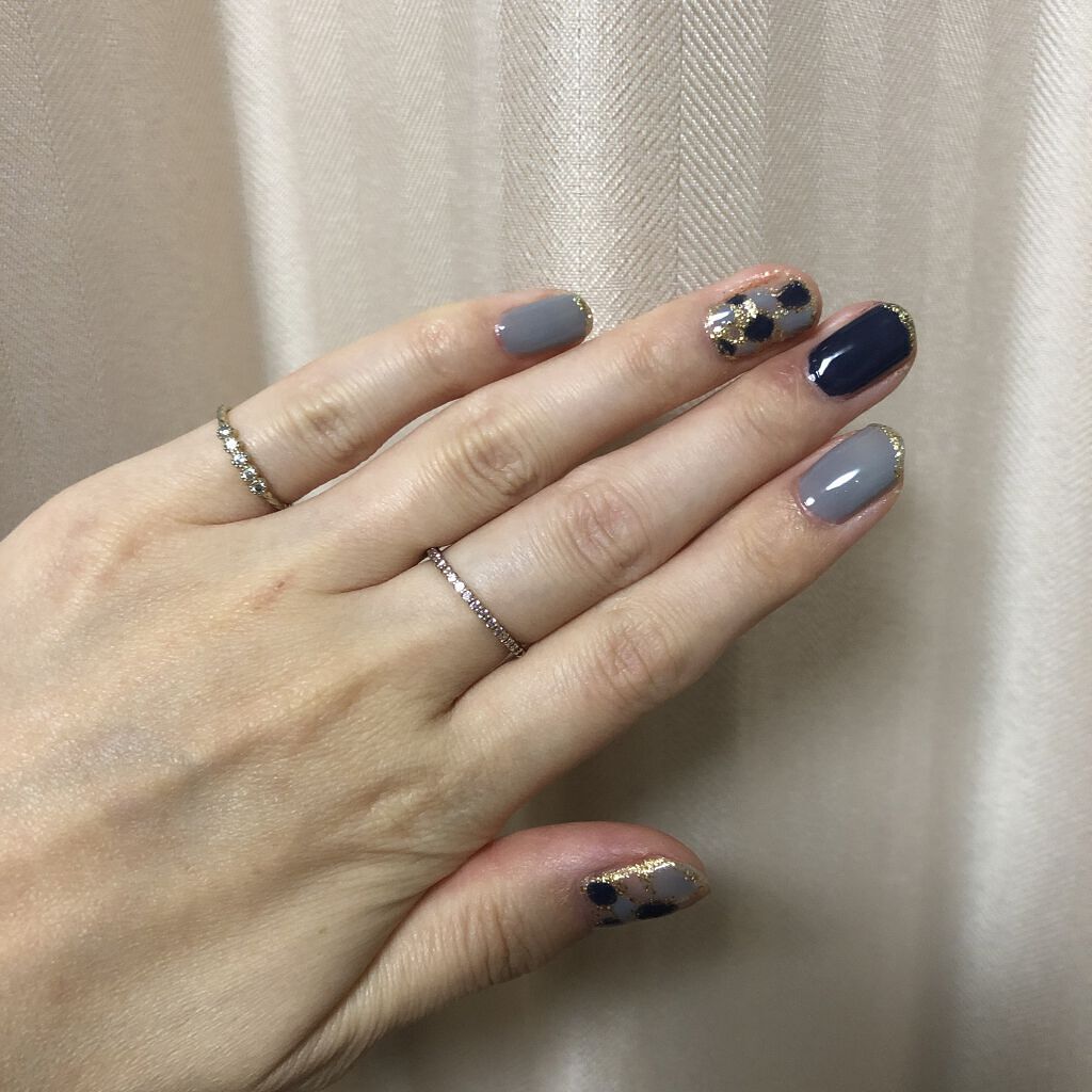 ネイル エナメル 細筆タイプ/ちふれ/マニキュアを使ったクチコミ（3枚目）