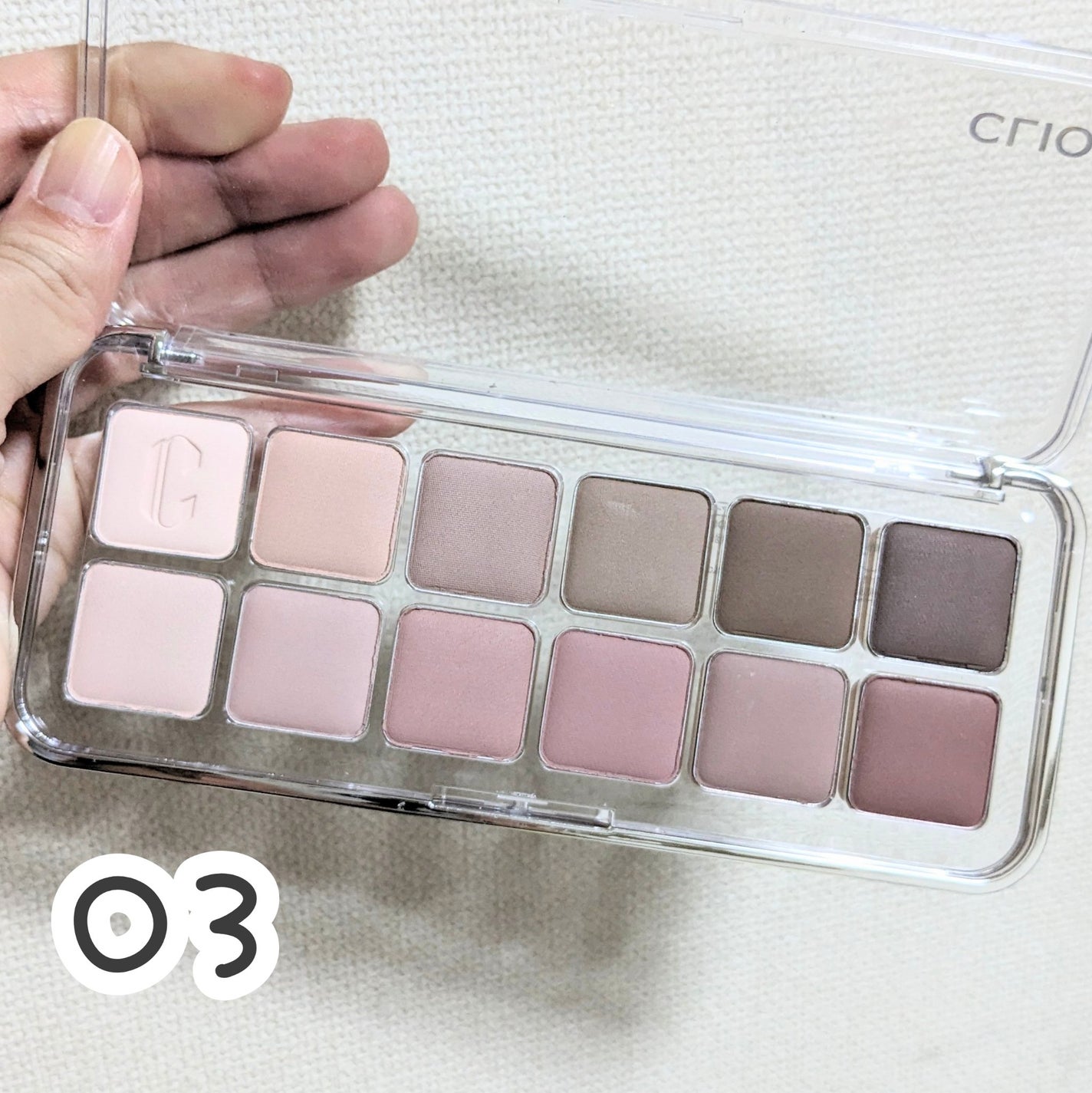 プロ アイ パレット エアー/CLIO/アイシャドウパレットを使ったクチコミ(4枚目)