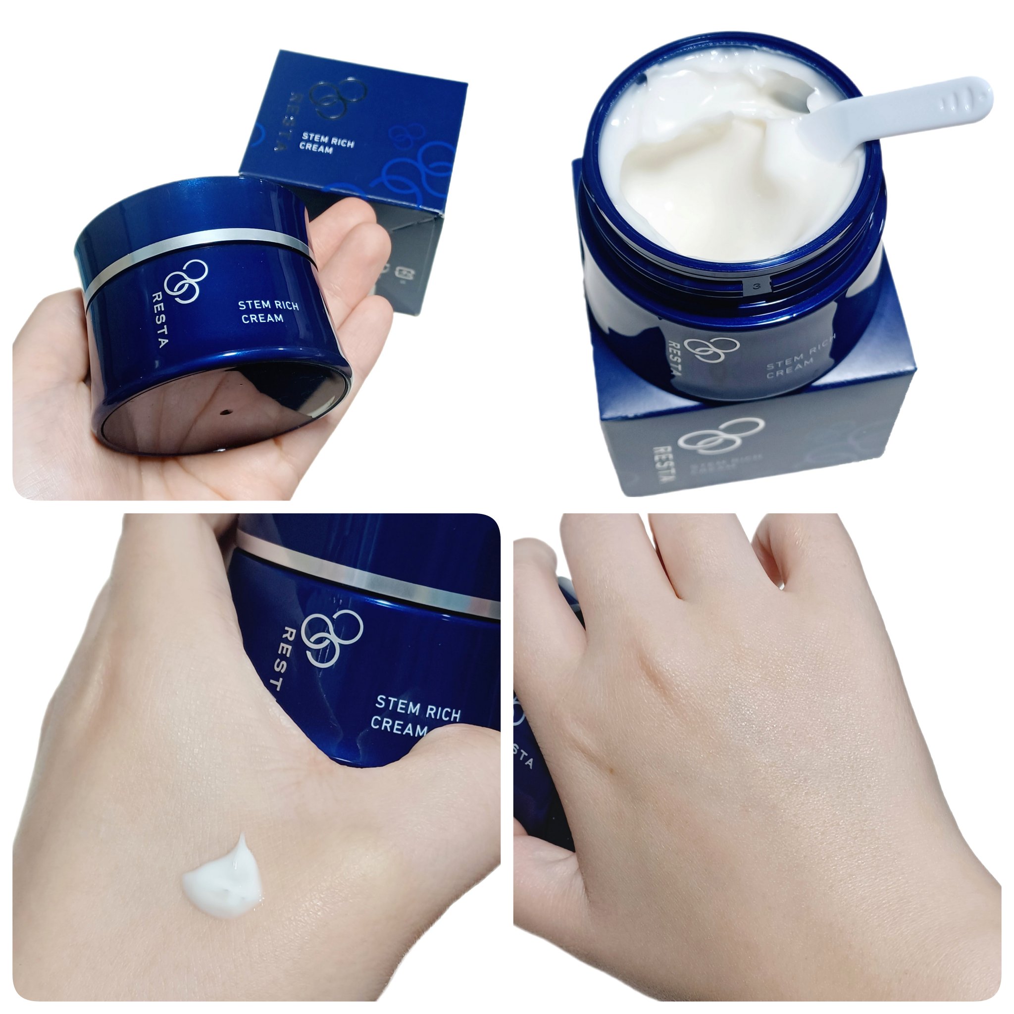 ステムリッチクリーム/リスタ/フェイスクリームを使ったクチコミ（3枚目）