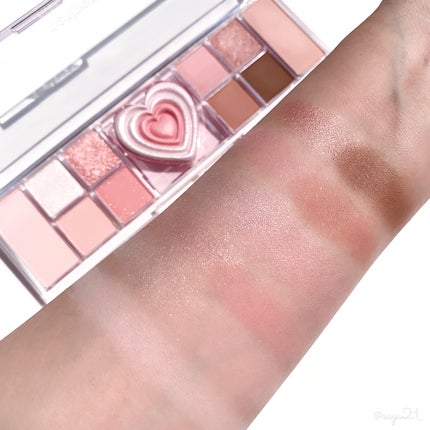 オールテイクムードライクパレット/PERIPERA/アイシャドウパレットを使ったクチコミ(3枚目)