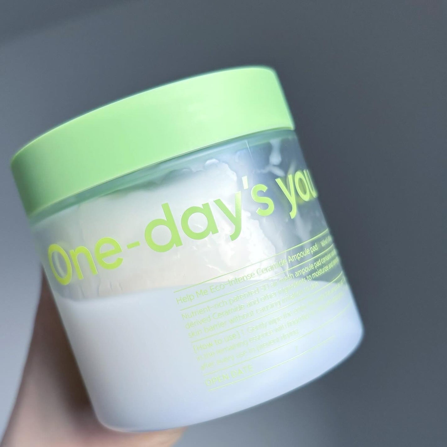 ヘルプミー! エコインテンスセラミドアンプルパッド(90枚)/One-day's you/トナーパッドを使ったクチコミ(6枚目)