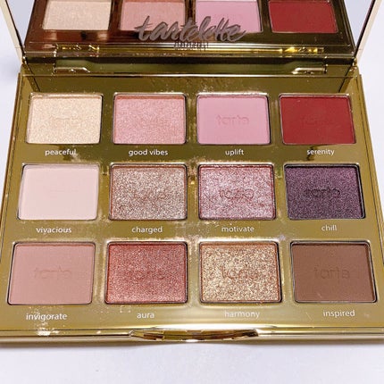 タルトレット E アマゾニアンクレイ パレット/tarte/アイシャドウパレットを使ったクチコミ(3枚目)