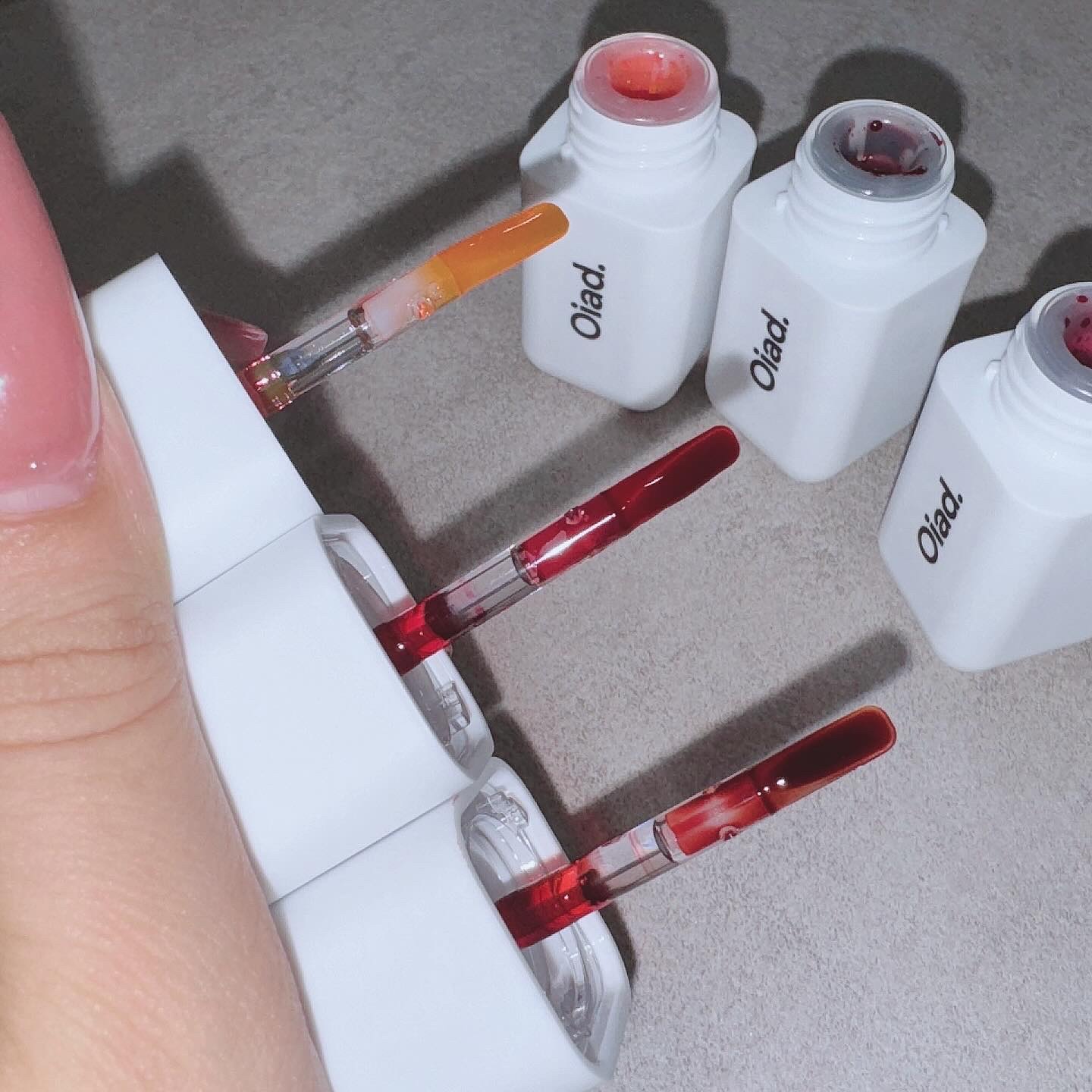 リップティーク/oiad/口紅を使ったクチコミ（3枚目）