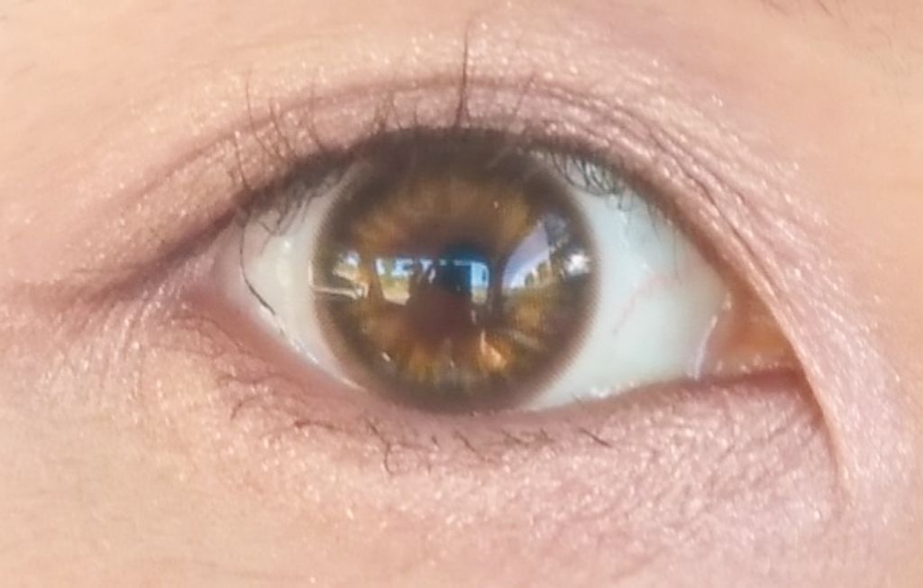 Spanish (スパニッシュ) グレー/OLENS/カラーコンタクトレンズを使ったクチコミ（2枚目）