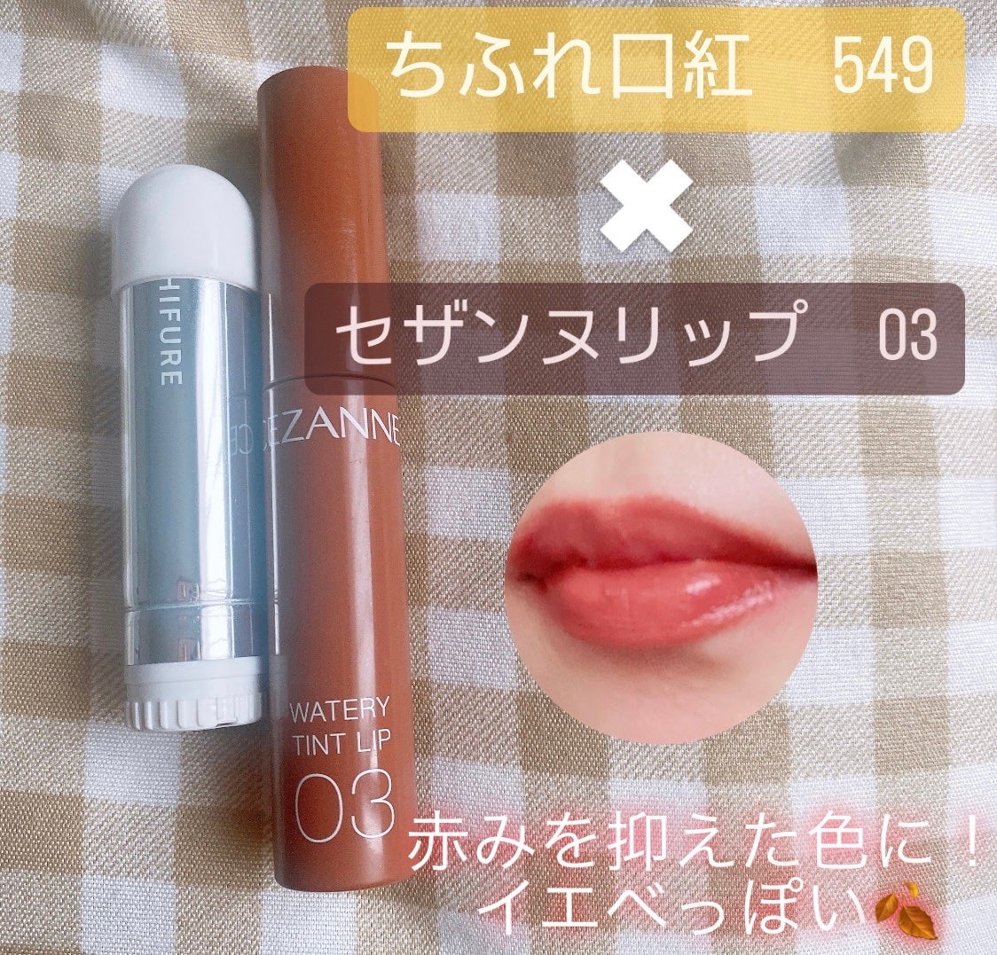 口紅(詰替用)/ちふれ/口紅を使ったクチコミ(2枚目)