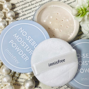 ノーセバム モイスチャーパウダー N/innisfree/ルースパウダーを使ったクチコミ（3枚目）