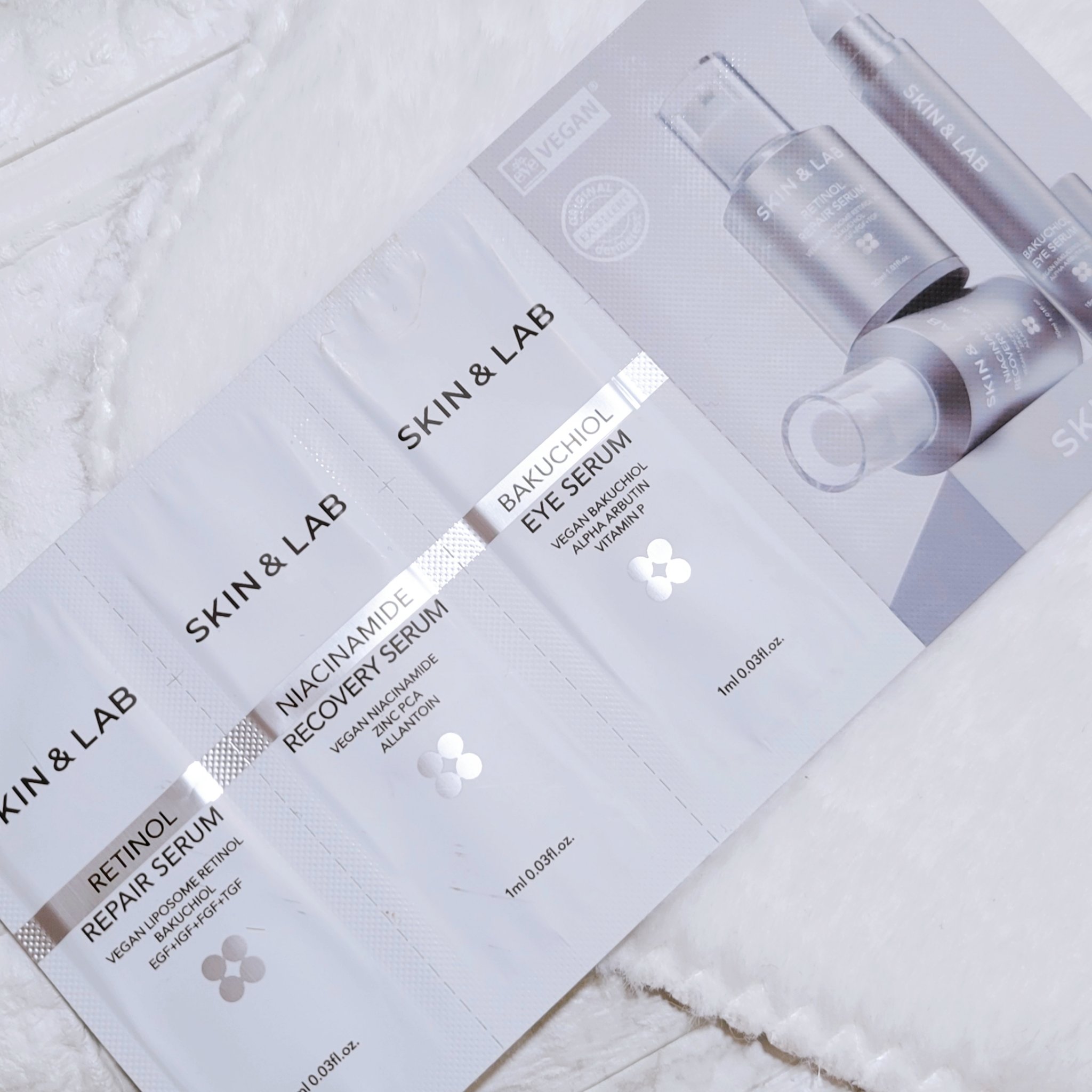 ヴィーガン バクチオールアイセラム/SKIN&LAB/アイケア・アイクリームを使ったクチコミ（1枚目）