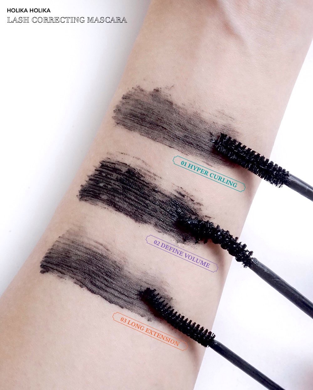 ホリカホリカ ラッシュコレクティングマスカラ/HOLIKA HOLIKA/マスカラを使ったクチコミ（3枚目）