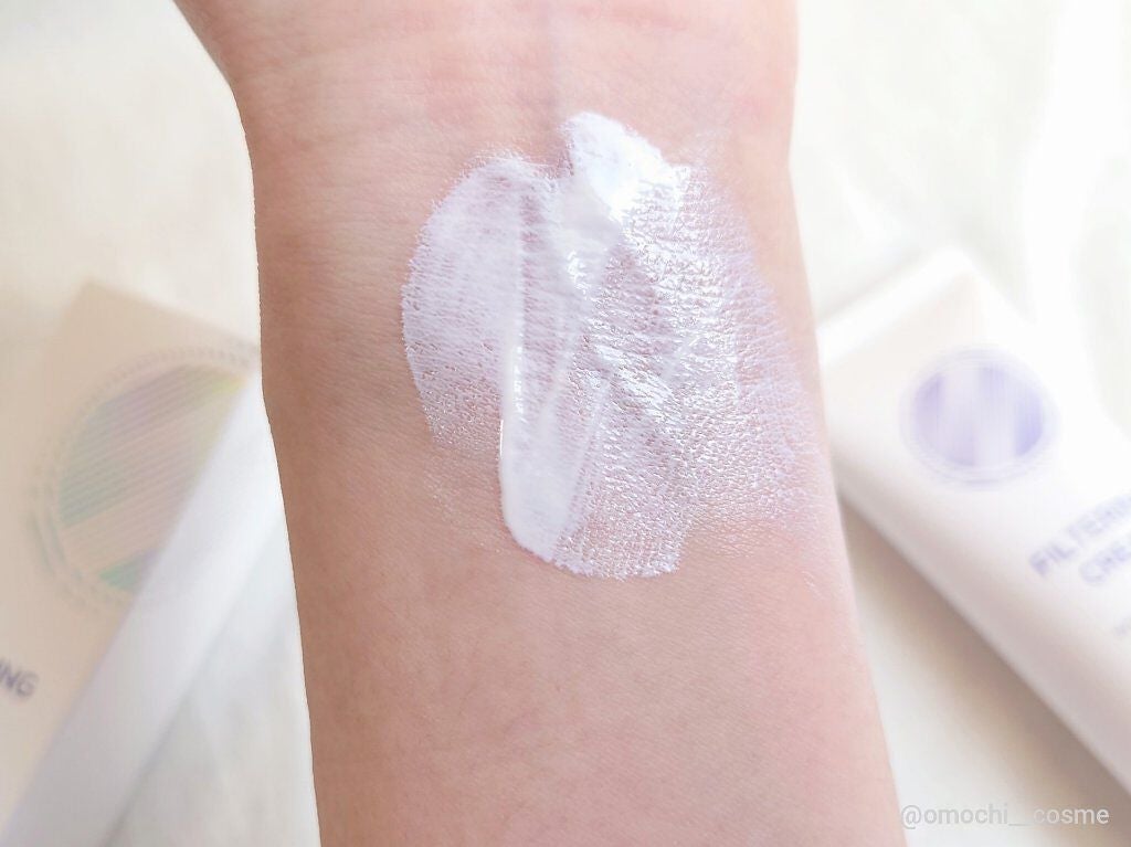 フィルタリングクリーム/DEWYCEL/日焼け止めクリームを使ったクチコミ(4枚目)