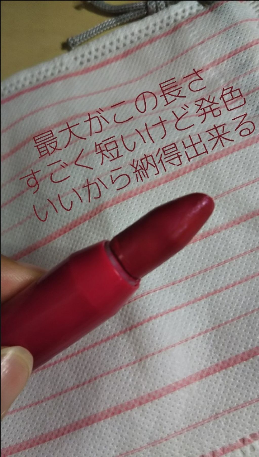 MP ジェムリップクレヨンU /セリア/口紅を使ったクチコミ（2枚目）