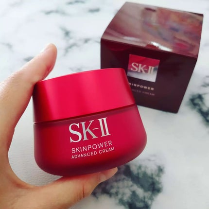 スキンパワー アドバンスト クリーム/SK-II/フェイスクリームを使ったクチコミ(1枚目)