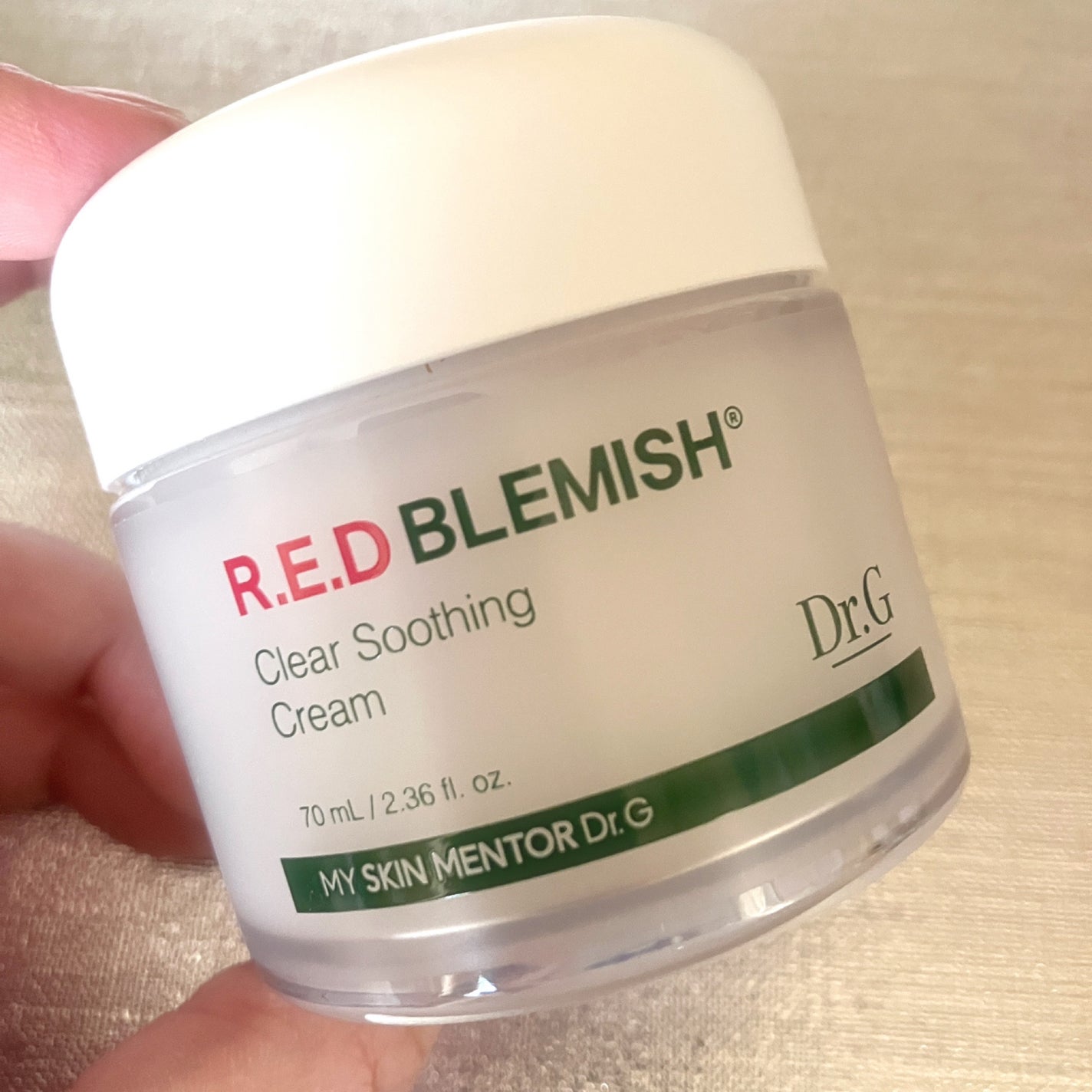 レッドブレミッシュ クリアスージングクリーム/Dr.G/フェイスクリームを使ったクチコミ(2枚目)